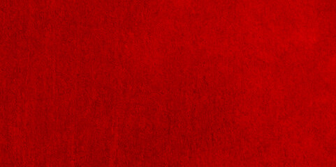 Abstract high-resolution red wall texture design with a slightly distressed and weathered surface. The wall features peeling paint, subtle cracks, rough plaster, and a gritty tactile feel. 