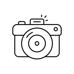 Flash Photography Icon vector stock illustration