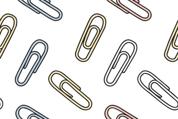 paper clips vector