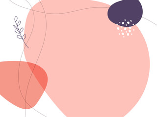 抽象的な背景　ピンク　紺