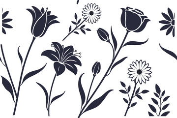 seamless floral background