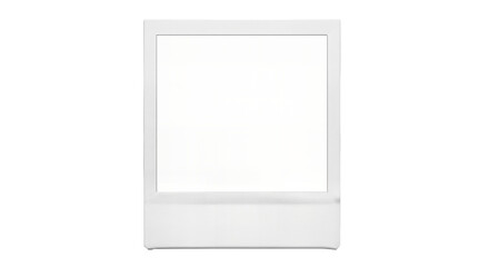 Composite frame for a Polaroid photo