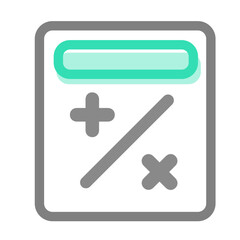 Obraz premium Abstract turquoise cloud symbol overlapping an x sign with pixelated retro style