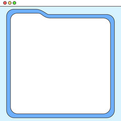 컴퓨터 파일 모양 라인드로잉 카드뉴스 배경(computer file line drawing card news wallpaper)