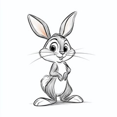 Obraz premium Unleash Your Creativity with an Expert Visual Prompt Generator Crafting Stunning Images from Curious Rabbit Concepts