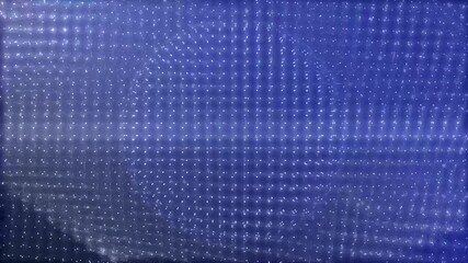 Blue fabric with small white dots, ideal for background design, crafts, or textile projects needing a touch of whimsical pattern. - Powered by Adobe