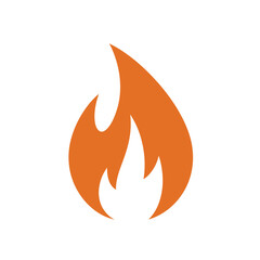Fire flame logo