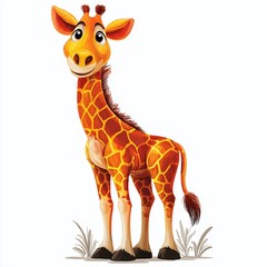 Obraz premium A Captivating Giraffe Visualized Explore Stunning Visual Prompts for Artistic Creations