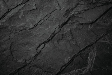 Fototapeta premium Aged, rough dark grunge texture wall with a vintage black and white distressed pattern
