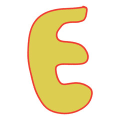 Hand drawn illustration retro background vintage shape