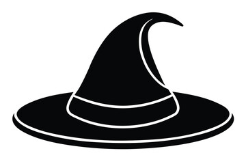 sorcerer hat vector icon