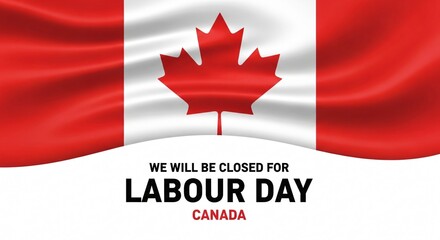 Celebrating Canadian Labour Day A Festive Flag Design