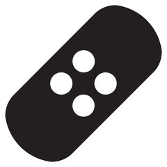 Black silhouette design representing health and fitness with transparency ready for various applications