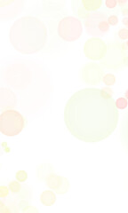 Yellow Bokeh Light PNG Effect