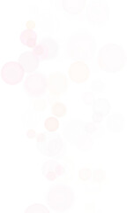 Yellow Bokeh Light PNG Effect