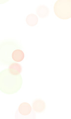 Yellow Bokeh Light PNG Effect