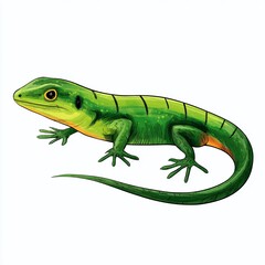 Fototapeta premium Unleash Your Inner Artist A Powerful Visual Prompt Generator for Captivating Lizard Imagery