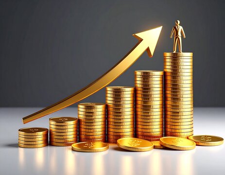 golden coins and graph