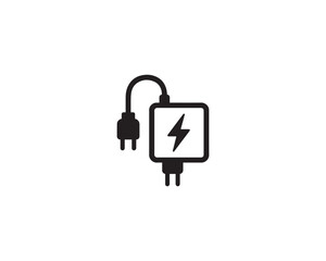 Charger icon vector design art illustration