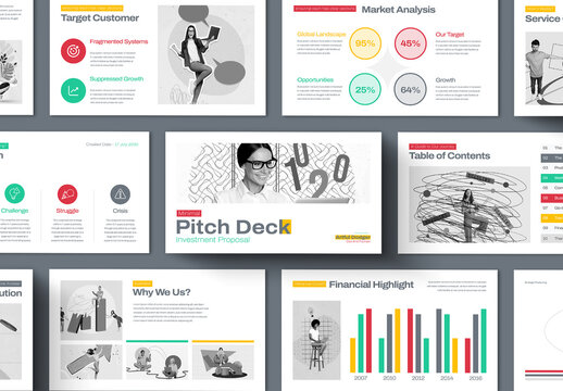Business Pitch Deck Presentation Template