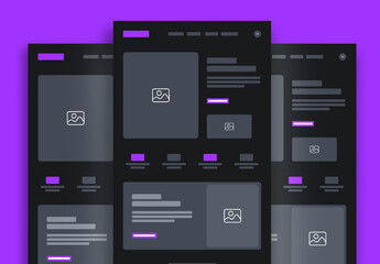 Travel Landing Page Wireframe Template for Tour Booking