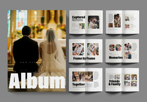 Wedding Photo Album Design