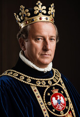 Charles III the Fat Carolingian dynasty 884 King of East Francia artistic interpretation