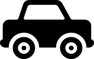 Vintage Car Silhouette Icon