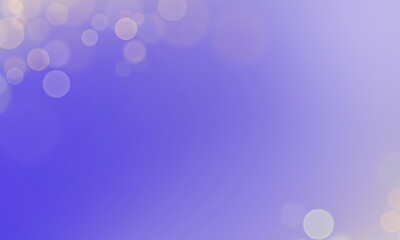 Yellow Bokeh Light  On Gradient Background