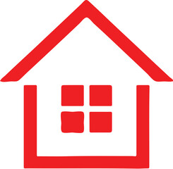 Home simple icon. Vector ICON all icon Viktor
