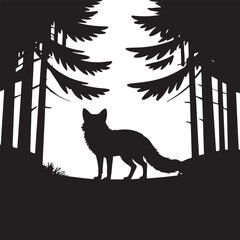 Fox in the Forest  vector bundle