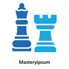 Mastery Vector Icon which can easily modify or edit