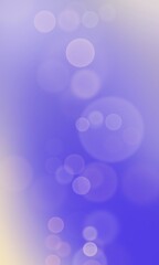 Yellow Bokeh Light  On Gradient Background