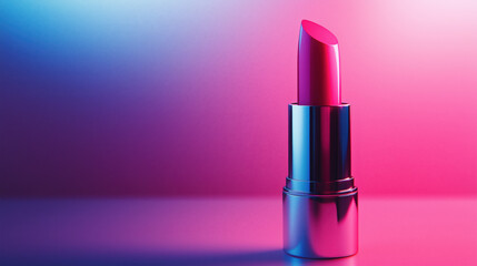 pink lipstick on  background, Lipstick_pink_cosmetology_concept 