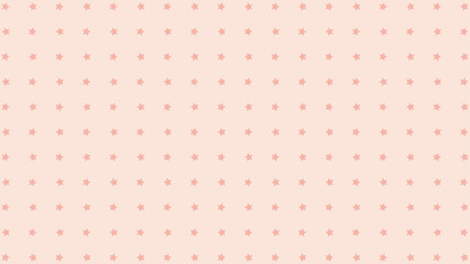 Soft peach vector background with subtle light red stars. Perfect for gentle, subtle, and cute designs.