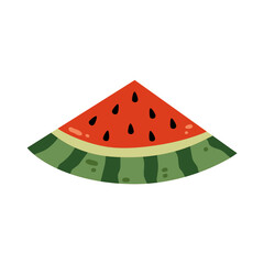 Watermelon Fresh Fruit Vector Illustration