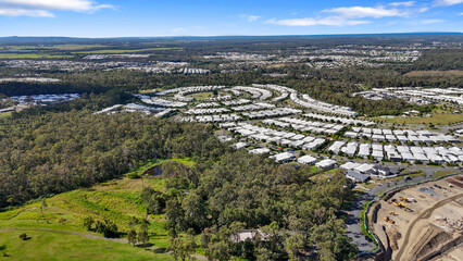 Aerial of Pimpama Heights, Gold Coast, Queensland © Michael Conrick