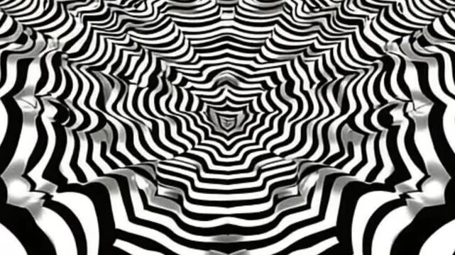 optical, illusion, chevron, spinning, animation, seamless, loop, hypnotic, background, vector, abstract, motion, pattern, rotating, design, illusionary, effect, geometry, shape, black, white, minimal,