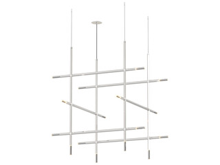 JAX 16-003 , Brass -Black-Silver / Clear crystal , Elegant Lighting Fixture Against black bachground 