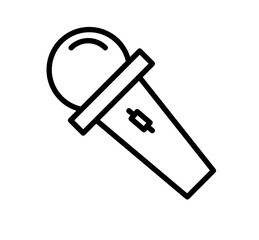 Mic icon illustration. vector. editable