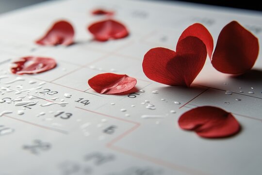 Minimalist calendar page showing February 29th, leap year concept with rare date highlight