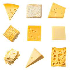 various types of cheese