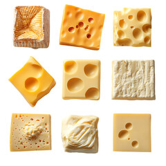 various types of cheese