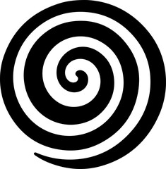 Abstract Spiral Swirl Icon