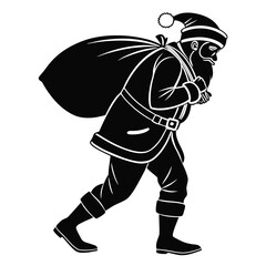 Fototapeta premium black and white cartoon illustration of a lion