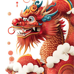 chinese dragon statue