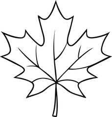 Unique Quality Leaf vector illustration, Leaf silhouette vector art, Leaf isolated line art vector icon design, nature and botanical elements, decorative eco friendly brand for leaf, Leaf icon or logo