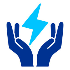 Hands Simple Icon Vector Concept