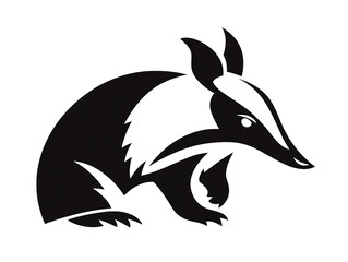 Fototapeta premium Dolphin silhouette, a captivating underwater dance of two dolphins in the ocean's embrace