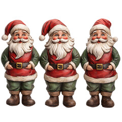 santa claus with gifts